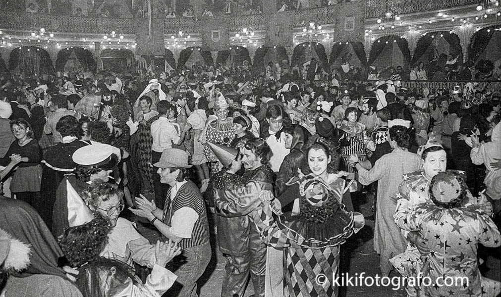 1984 BAILE DE MASCARAS EN EL FALLA